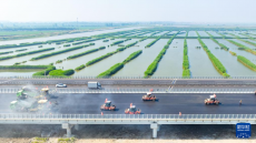 京哈高速公路改擴(kuò)建工程盤錦段主線貫通