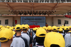 湘西古丈一中：開展消防演練培訓(xùn)活動(dòng) 筑牢校園安全防線