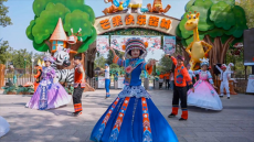 平沙落雁再現(xiàn)瀟湘盛景?民族歡歌共慶盛世華誕