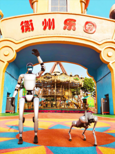 “雙節(jié)”不忙 來趟衡陽②｜機(jī)器人的智趣、飛天舞的翩躚