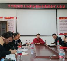 中共凱里市個體勞動者協(xié)會委員會黨委擴大會議召開